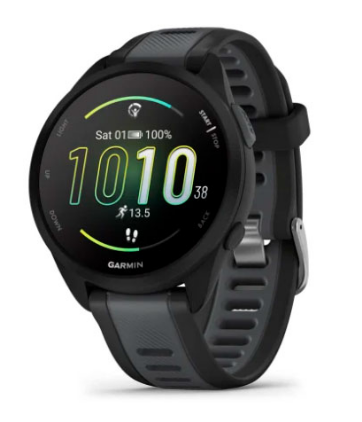 Forerunner® 165 Negro/Gris pizarra